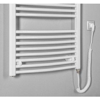 ORBIT-E elektrické otopné těleso oblé 600x1320 mm, 600 W, bílá ILEO36T