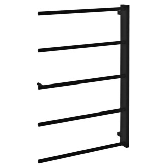SLICE sušák osušky, 520x790mm, černá mat SN883