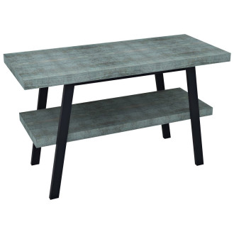 TWIGA umyvadlový stolek 120x72x50 cm, černá mat/aquamarine VC453-120-6
