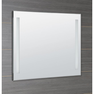 Zrcadlo s LED osvětlením 100x80cm, kolébkový vypínač ATH7