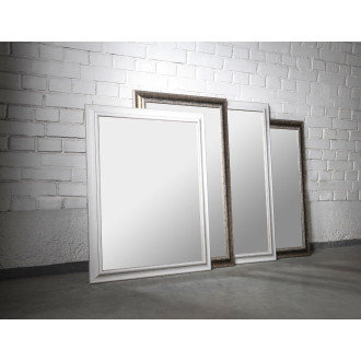 AMBIENTE zrcadlo v dřevěném rámu 720x920mm, bronzová patina NL700