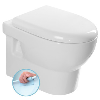 ABSOLUTE závěsná WC mísa, Rimless, 35x50cm, bílá 10AB02002