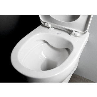 ABSOLUTE závěsná WC mísa, Rimless, 35x50cm, bílá 10AB02002