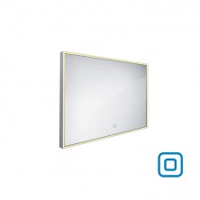 Nimco Série 13000 ZP 13004V LED zrcadlo 1000x700 s dotykovým senzorem rám hliníkový