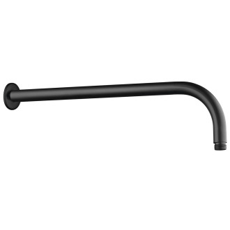 Sprchové ramínko kulaté, 405mm, černá mat T05