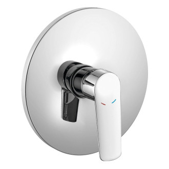 SCHMITZ podomítková sprchová baterie, 1 výstup, vrchní části, chrom 863.041.1