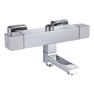 MEXEN CUBE spr./vanová baterie-termostatická, zlatá 77910-50