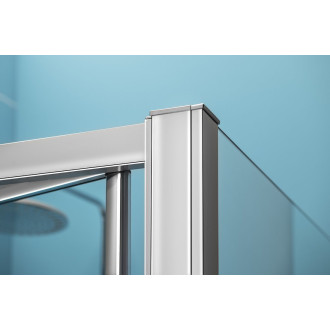 EASY čtvercový sprchový kout 900x900mm, skládací dveře, L/P, čiré sklo EL1990EL3315