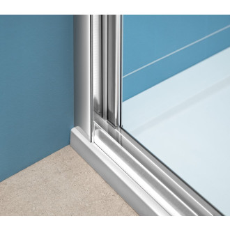 EASY čtvercový sprchový kout 900x900mm, skládací dveře, L/P, čiré sklo EL1990EL3315