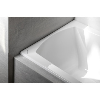 LILY SLIM obdélníková vana 130x70x39cm, bílá 77511S