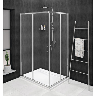 SIGMA SIMPLY obdélníkový sprchový kout 900x800 mm, L/P, rohový, čiré sklo GS2190GS2180
