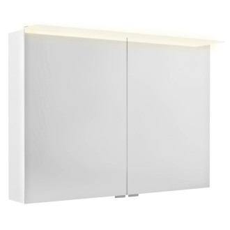 LINEX galerka s LED osvětlením, 100x70x15cm, bílá LX100-0030