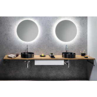 VISO kulaté zrcadlo s LED osvětlením ? 80cm VS080