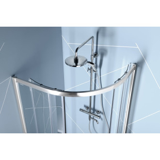 EASY čtvrtkruhová sprchová zástěna 1200x800mm, L/R, čiré sklo EL2315