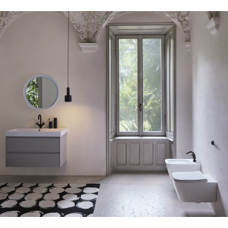 NUBES bidet závěsný 35x55cm, bílá ExtraGlaze 9665111