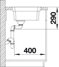 Blanco ETAGON 700-IF InFino nerez hedvábný lesk s excentrem a pojezdy