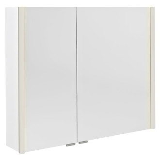 ALIX galerka s LED osvětlením 86x70x17,5cm, bílá AX186-0030