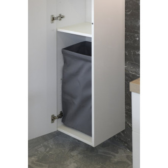 Prádelní koš do skříně 310x570x230mm, suchý zip, šedá UPE600