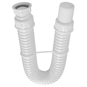 FLEXY umyvadlový sifon 5/4", DN40, bílá 151.123.0