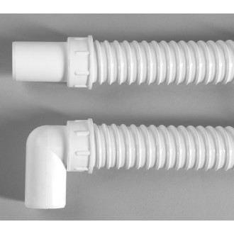 FLEXY ohebná propojovací trubka, L-80cm, koleno 40/40mm 164.321.0