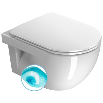 CITY PRO závěsná WC mísa, Swirlflush, 35x52cm, bílá ExtraGlaze 911611