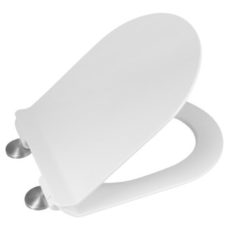 WC sedátko, SLIM, Soft Close, bílá PCS081