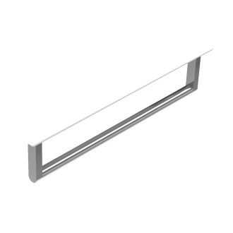 KUBE X/NORM čelní držák ručníků 50cm, chrom PASAND50