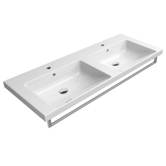 NORM čelní držák ručníků 125cm, chrom PASAND125