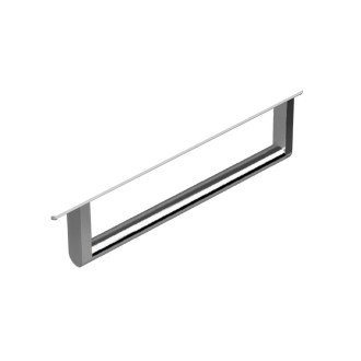 KUBE X držák ručníků 40cm, pro umyvadlo 9484, chrom PAKUBEX40
