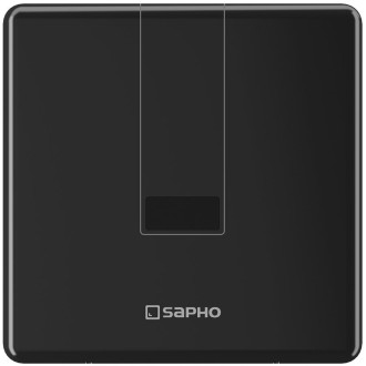 Podomítkový automatický splachovač pro urinál 24V DC, černá PS002B