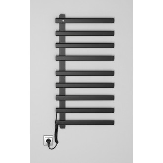 ELCOR elektrický sušák ručníků 480x920x50 mm, 128 W, černá mat EB460
