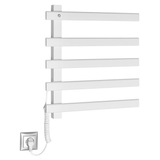 ELCOR elektrický sušák ručníků 480x520x50 mm, 63 W, bílá mat EB520
