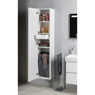 ESPACE skříňka 35x172x32cm, 1x dvířka, levá/pravá, bílá lesk ESC330-3030