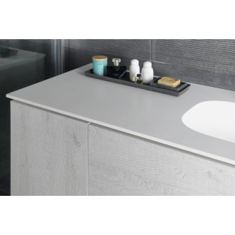 TREOS umyvadlo 111,6x51,3 cm, rockstone, bílá mat TS112-0101