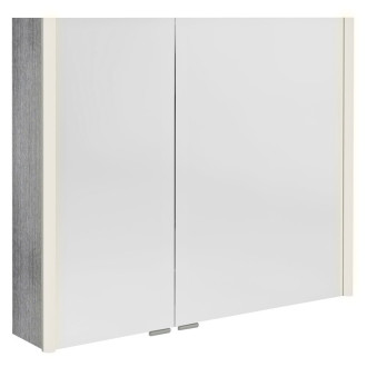 ALIX galerka s LED osvětlením 86x70x17,5cm, dub stříbrný AX186-0011