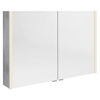 ALIX galerka s LED osvětlením, 106x70x17,5cm, dub stříbrný AX106-0011