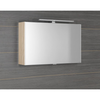 CLOE galerka s LED osvětlením 80x50x18cm, jilm bardini CE080-0013