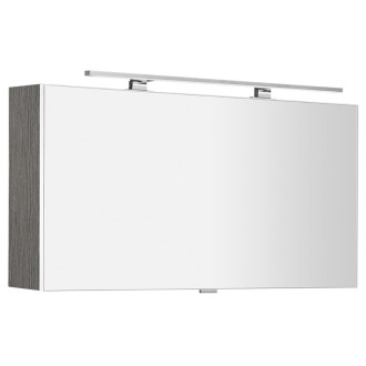 CLOE galerka s LED osvětlením 100x50x18cm, dub stříbrný CE100-0011