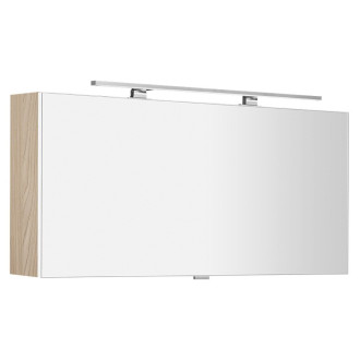 CLOE galerka s LED osvětlením 120x50x18cm, jilm bardini CE120-0013