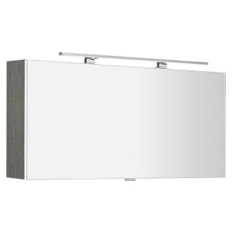 CLOE galerka s LED osvětlením 120x50x18cm, dub stříbrný CE120-0011