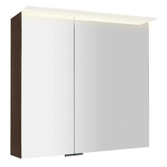 LINEX galerka s LED osvětlením, 80x70x15cm, borovice rustik LX080-0016
