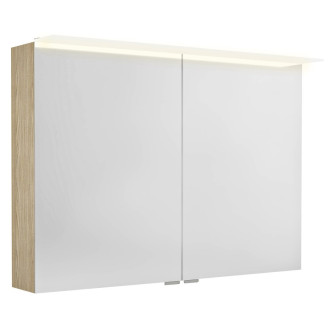 LINEX galerka s LED osvětlením, 100x70x15cm, jilm bardini LX100-0013