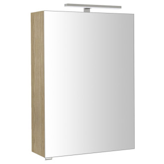 RIWA galerka s LED osvětlením, 50x70x17cm, jilm bardini RIW050-0013
