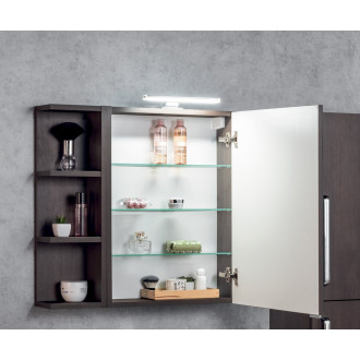 RIWA galerka s LED osvětlením, 50x70x17cm, jilm bardini RIW050-0013