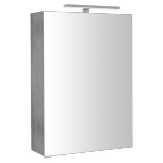 RIWA galerka s LED osvětlením, 50x70x17cm, dub stříbrný RIW050-0011