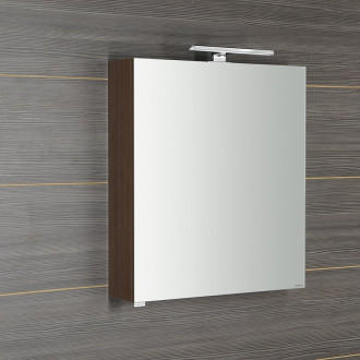 RIWA galerka s LED osvětlením, 50x70x17cm, borovice rustik RIW050-0016