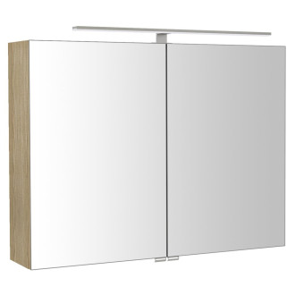 RIWA galerka s LED osvětlením, 81x70x17cm, jilm bardini RIW080-0013