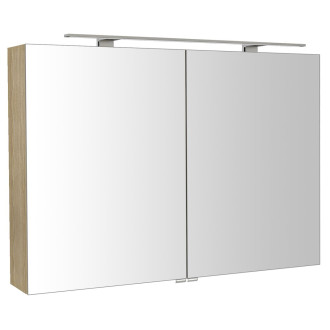 RIWA galerka s LED osvětlením, 101x70x17cm, jilm bardini RIW100-0013