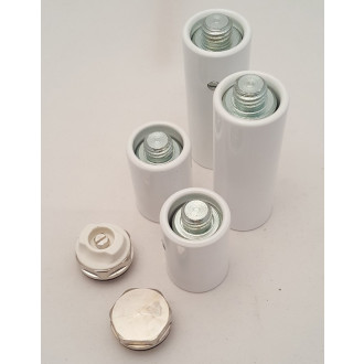 Set držáků radiátoru MILI, bílá