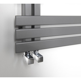 CUBE připojovací sada ventilů ruční rohová, chrom CP4010S